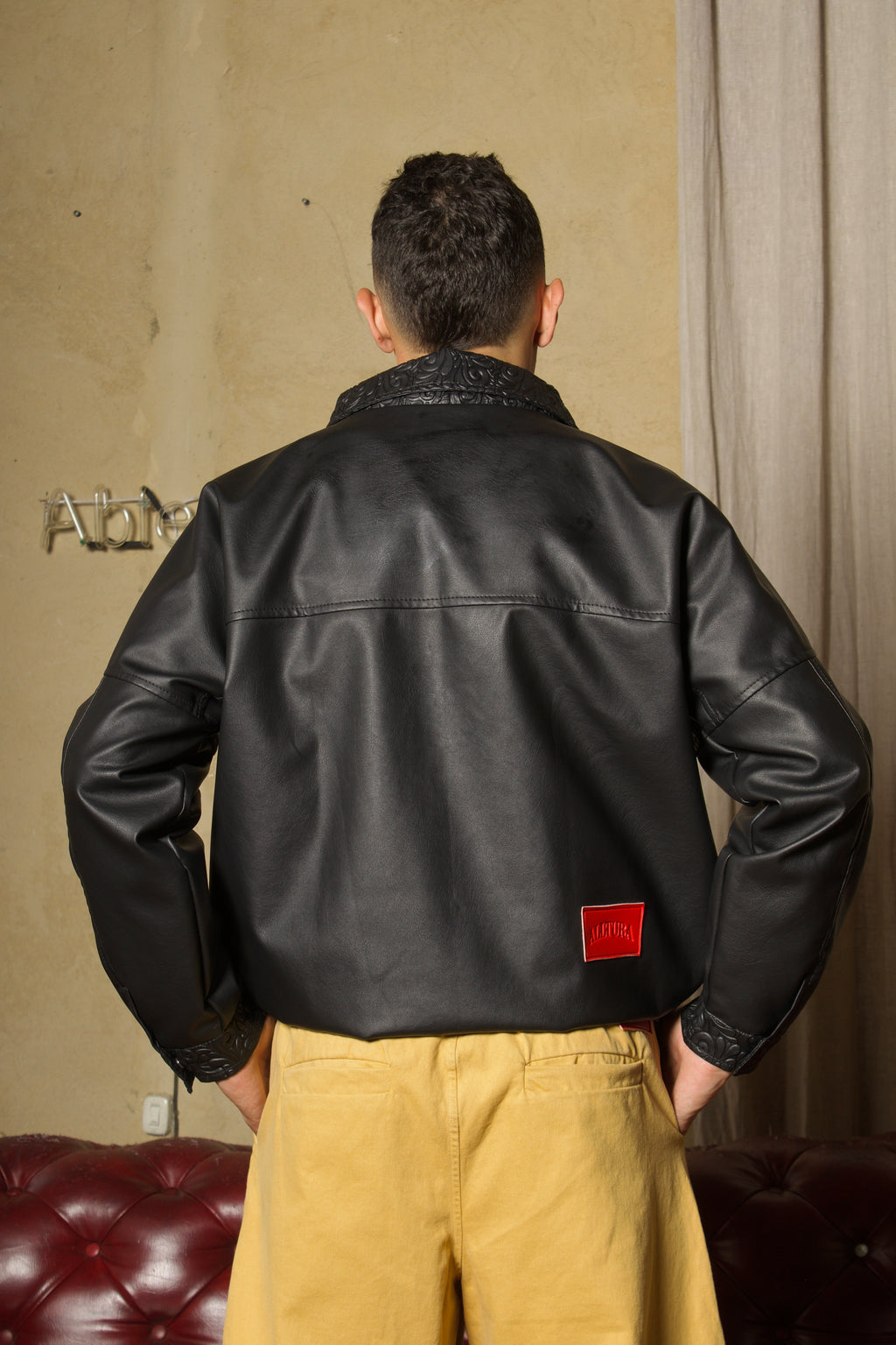 Chaqueta Repujada Centro